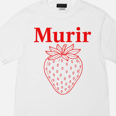 RARETE (ラルテ) Murir イチゴ Tシャツ ホワイト
