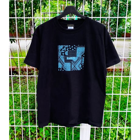 RARETE (ラルテ) 首取れた バンダナ ネオン管   Tシャツ