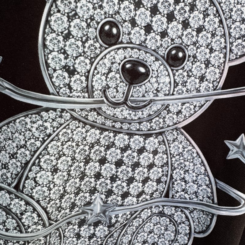 RARETE (ラルテ) テディベア Teddy bear スター プリントストーン T