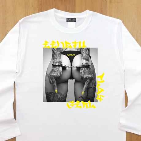 RARETE (ラルテ) PLAYGIRL handcuffs 長袖Tシャツ