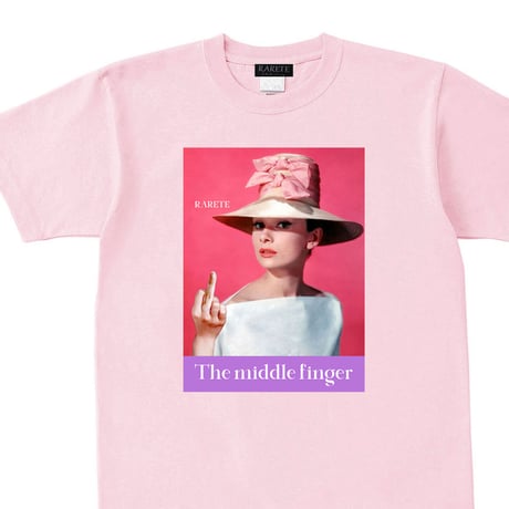 RARETE (ラルテ)  OD the middle finger Tシャツ