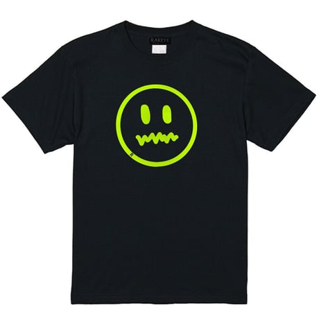 RARETE (ラルテ)   む~~~~　Tシャツ  蛍光イエロー　ブラック