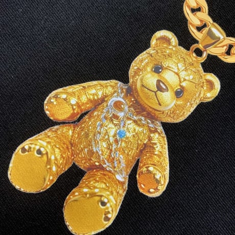 RARETE (ラルテ) Necklace ネックレス テディベア Teddy bear  Tシャツ