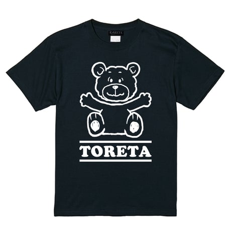 RARETE (ラルテ) TORETA　首とれた  Tシャツ ブラック