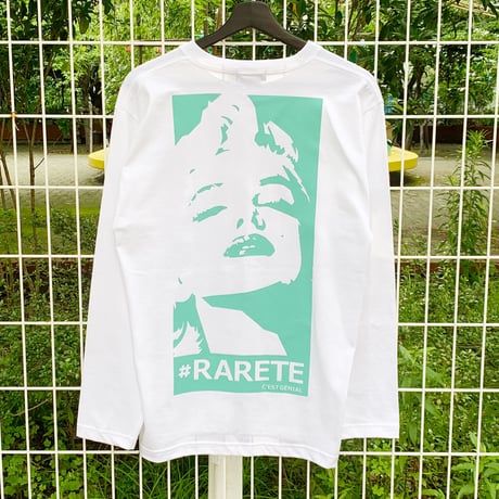 RARETE (ラルテ)  マリリンモンロー ビジョナリーミント  ホワイト  長袖Tシャツ
