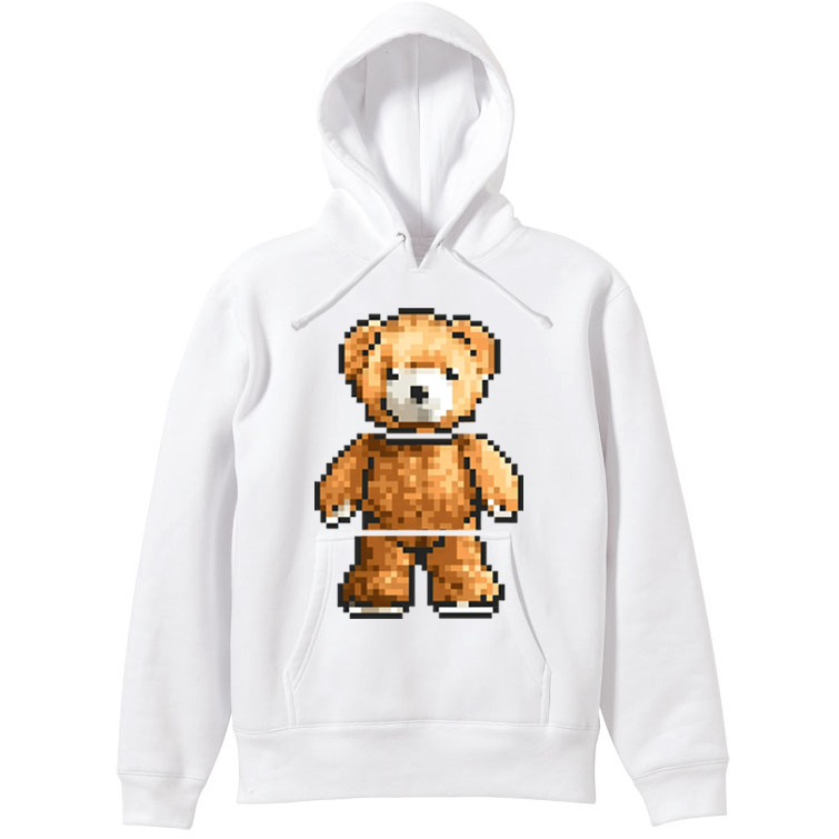 RARETE (ラルテ) テディベア 8bit 首取れた パーカー | Rarete ラルテ
