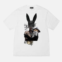 RARETE (ラルテ) bunny コラージュ Tatoo  Tシャツ