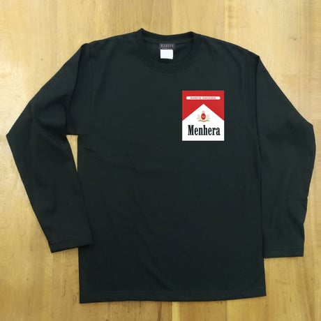 RARETE (ラルテ) Menhera エンブレム　長袖Tシャツ