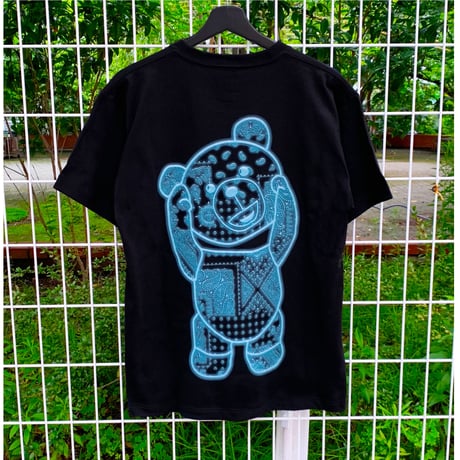 RARETE (ラルテ) 首取れた バンダナ ネオン管   Tシャツ