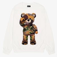 RARETE (ラルテ) テディベア Teddy bear 迷彩  camouflage スエット トレーナー