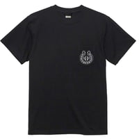 RARETE (ラルテ) ポケット付き KUMA エンブレム  Tシャツ ロゴ