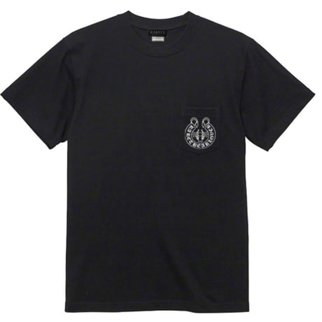 RARETE (ラルテ) ポケット付き KUMA エンブレム  Tシャツ ロゴ