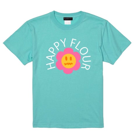 RARETE (ラルテ)  HAPPY FLOUR  む~~~~  Tシャツ  ビジョナリーミント