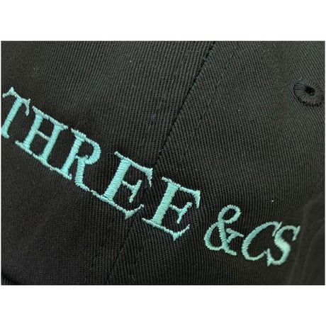 RARETE (ラルテ) THREE & CS (三密) ビジョナリーミント　キャップ　ブラック