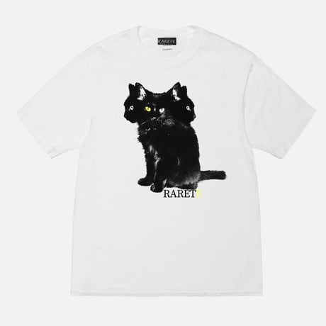 RARETE (ラルテ) Cat black  yellow eye Tシャツ