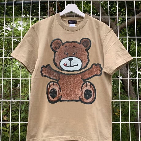 RARETE (ラルテ) 　TORETA 　カラー    Tシャツ  サンドカーキー