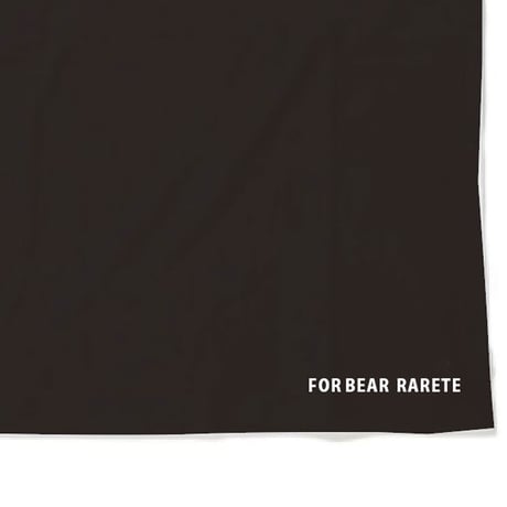 RARETE (ラルテ)  デスメタル  WATCH OUT FOR BEARS  Tシャツ ブラック