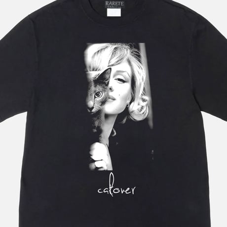 RARETE (ラルテ) マリリンモンロー MarilynMonroe cat lover　Tシャツ