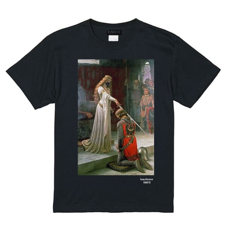 RARETE (ラルテ) Edmund   keep distance Tシャツ ブラック