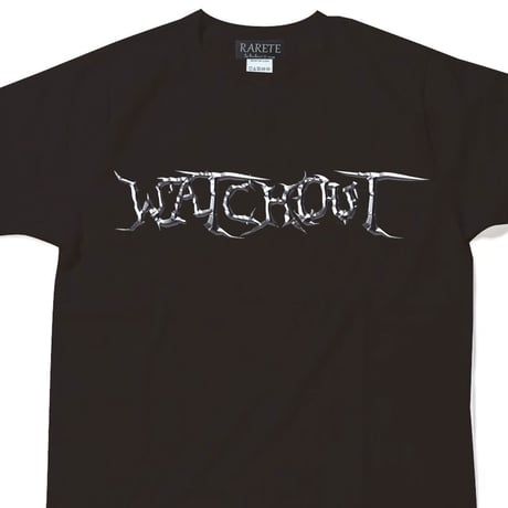 RARETE (ラルテ)  デスメタル  WATCH OUT FOR BEARS  Tシャツ ブラック
