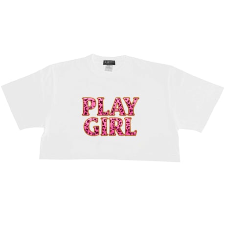 RARETE (ラルテ)  PLAY GIRL ヒョウ柄 ピンク Tシャツ Short レディース