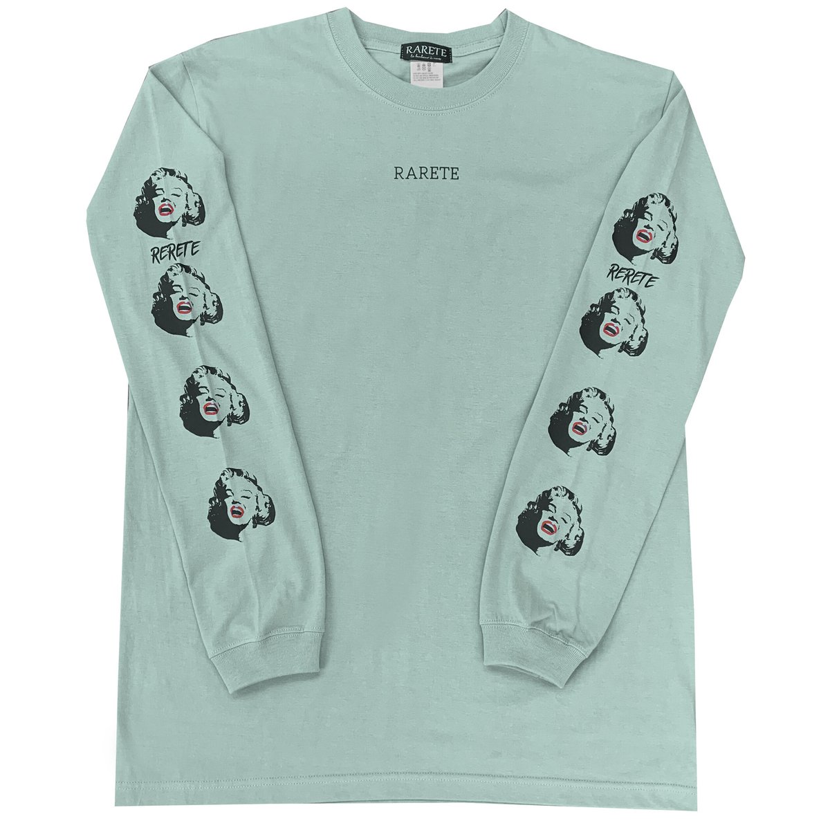 ONEMADE × ROARGUNS マリリンモンロー　プリントロングTシャツ ONEMADE × ROARGUNS マリリンモンロー プリントロングTシャツ