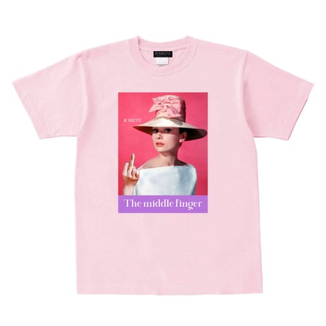 RARETE (ラルテ)  OD the middle finger Tシャツ