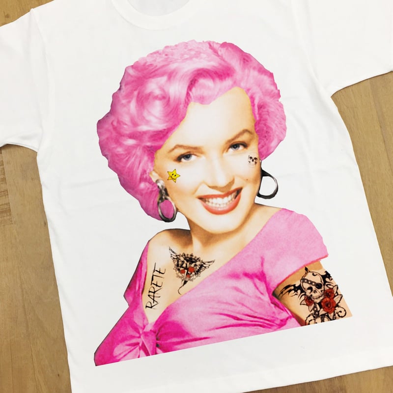 激レアカラー】CHROME HEARTS ピンク星柄 ポケットTシャツLサイズ