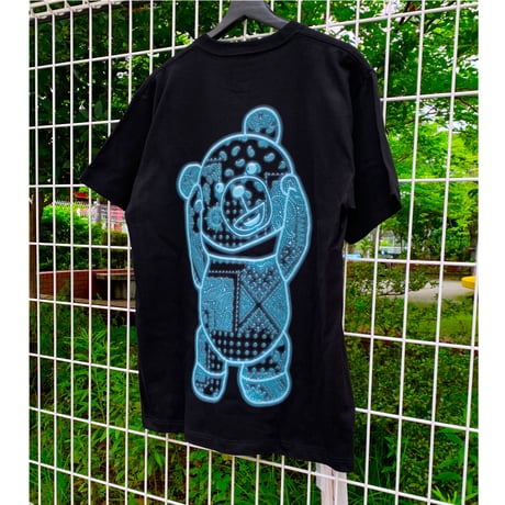 RARETE (ラルテ) 首取れた バンダナ ネオン管   Tシャツ