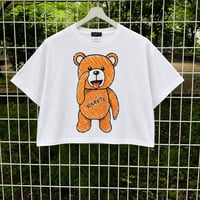 RARETE (ラルテ)  テディベア あっかんベー pen Tシャツ Short レディース