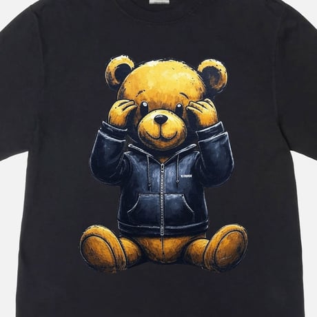 RARETE (ラルテ)  テディベア teddy bear　hold one's head　Tシャツ