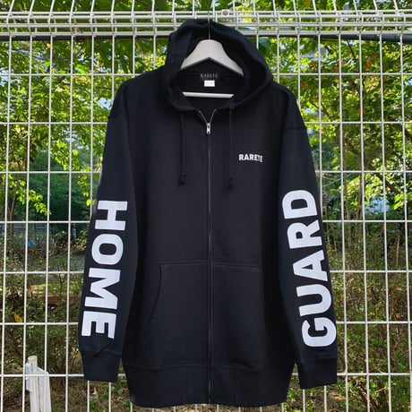 RARETE (ラルテ)  HOME GUARD  ブラック  （ZIPパーカー）