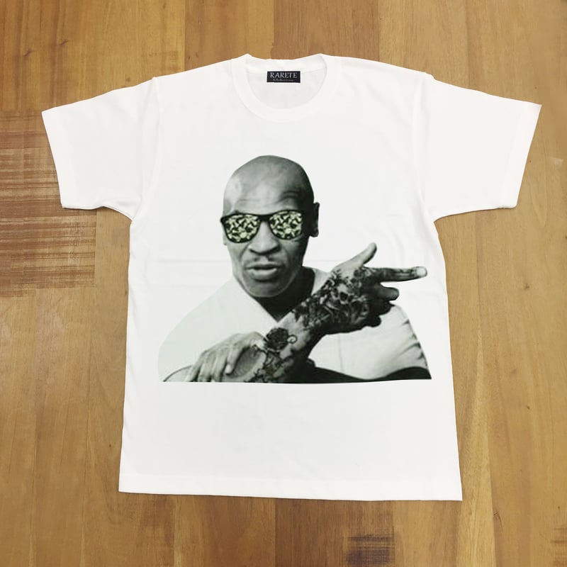 RARETE (ラルテ) 入手困難 マイクタイソン タトゥー Tシャツ ホワイト