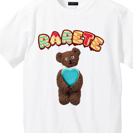 RARETE (ラルテ)  テディベア  chocolate cookie Tシャツ