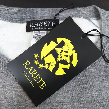 RARETE (ラルテ) 23 バスケット ユニホーム 美女 スエット スエット グレー  星柄