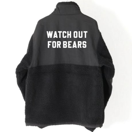 RARETE (ラルテ) WATCH OUT FOR BEARS ボア パーカージャケット