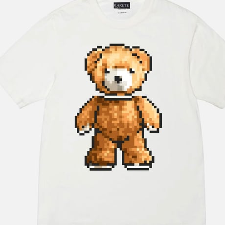 RARETE (ラルテ) テディベア 8bit 首取れた  Tシャツ