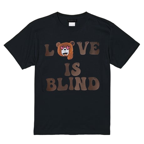 RARETE (ラルテ)    LOVE IS BLIND テディベア  Tシャツ