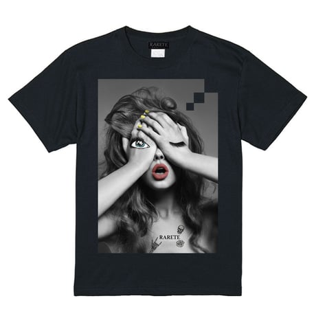 RARETE (ラルテ) GIRL  make Tシャツ ブラック