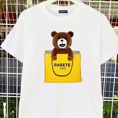 RARETE (ラルテ)   テディベア paper bag  Tシャツ