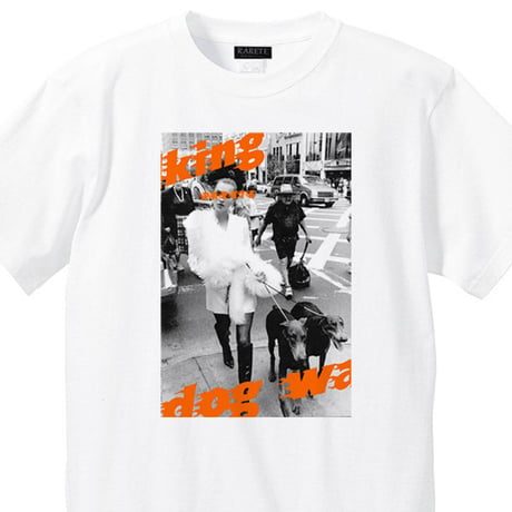 RARETE (ラルテ)  dog walking  fire Tシャツ