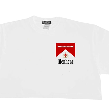 RARETE (ラルテ) Menhera エンブレム Tシャツ Short レディース