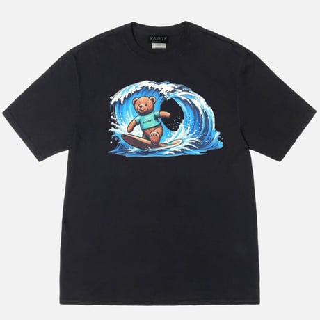 RARETE (ラルテ) テディベア Teddy bear サーフィン いい波 Tシャツ