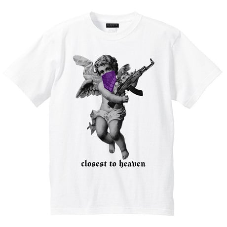 RARETE (ラルテ) closest to heaven 天使 GAN Tシャツ