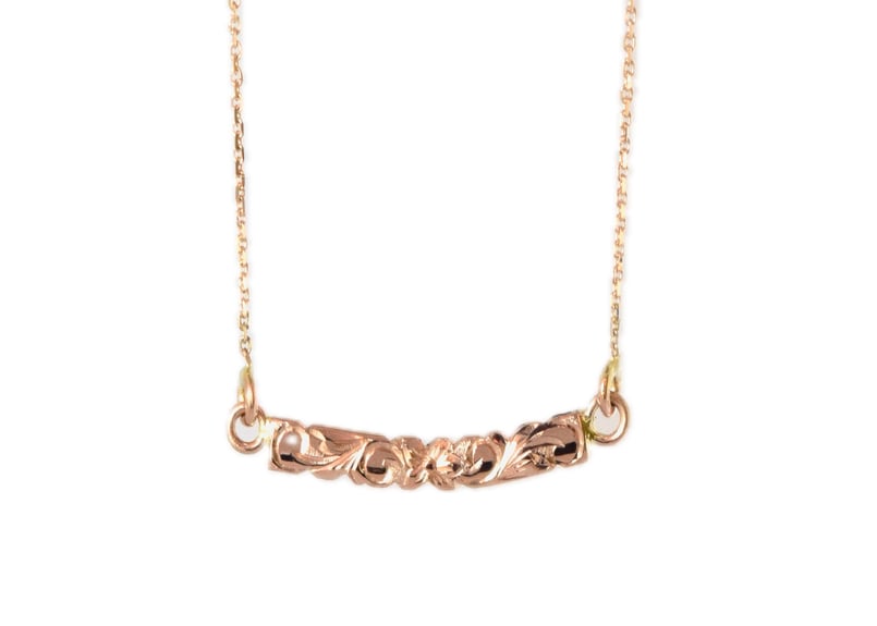 Wailea ローズゴールド ネックレス Wailea ローズゴールド ネックレス