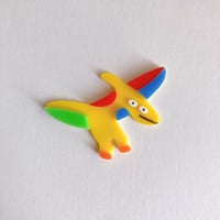 ちょっぴりゆるいトベルノドンのブローチ