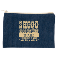ＳＨＯＧＯソロコンサート２０１７公式グッズ　デニムポーチ