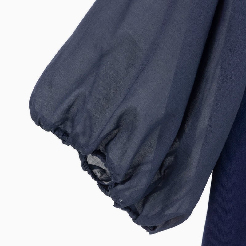 253089 ミニ裏毛シアースリーブTシャツ | Manna
