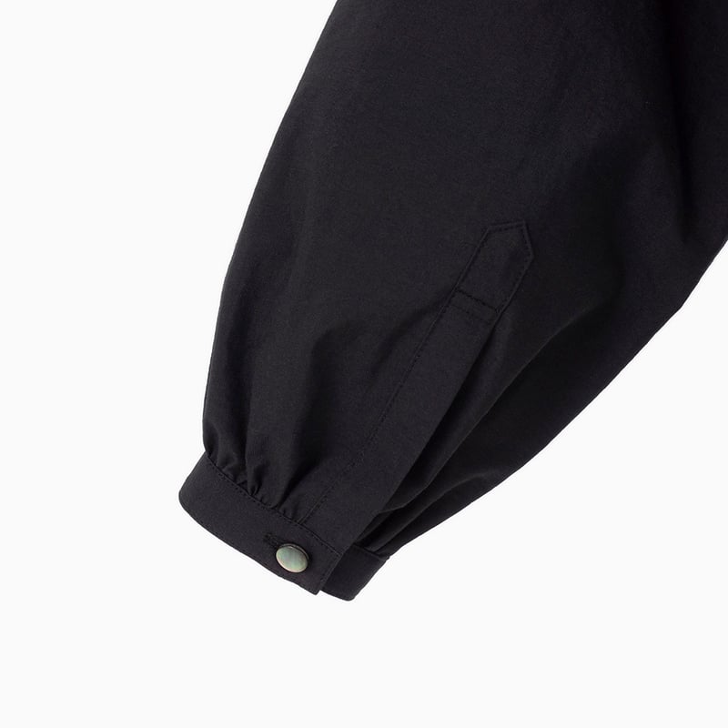 241034 ワッシャーショート丈スタンドカラーブラウス | Manna