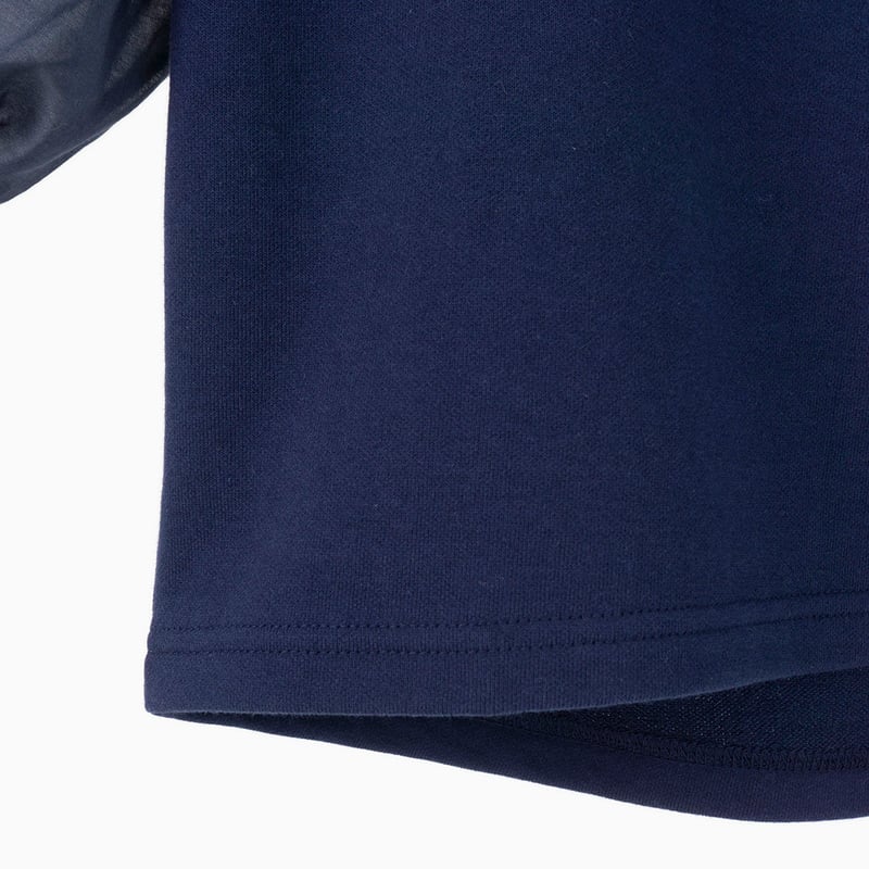 トップス cucucu 253089 ミニ裏毛シアースリーブTシャツ | Manna